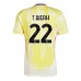 Maillot de foot Juventus Timothy Weah #22 Extérieur vêtements 2024-25 Manches Courtes